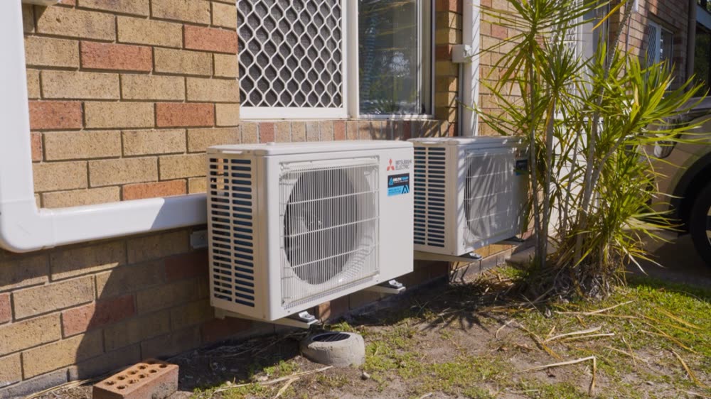 Commercial split systems by Delta Temp on the Sunshine Coast